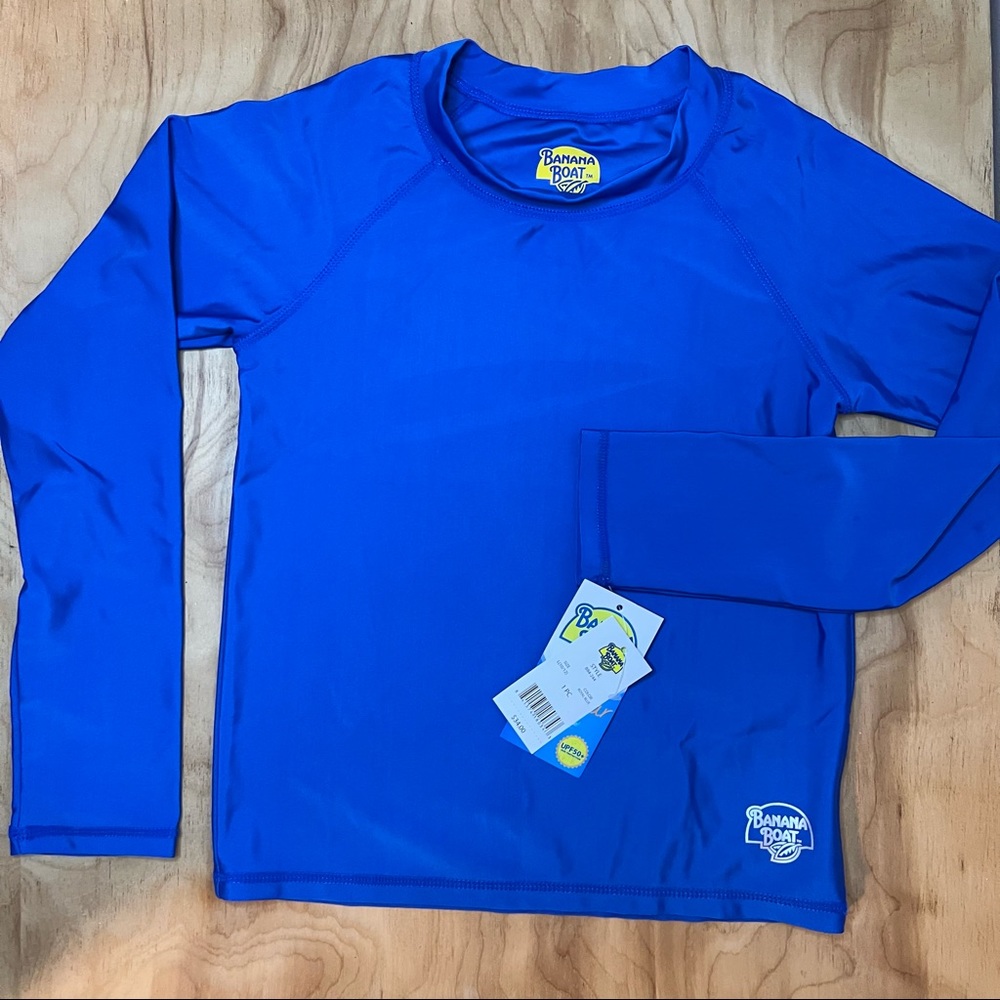 Banana Boat Long Sleeve Rash Guard NWT
